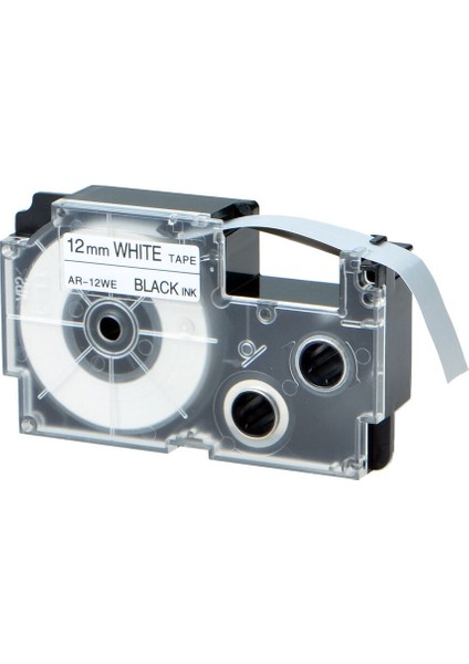 Yeşil Üzerine 12MM Siyah Casio Ez Yazıcı Için Rdx Etiket Şeridi Beyaz Sarı XR-9WE 12WE 18WE XR-12BUGNYW (Yurt Dışından) modelleri