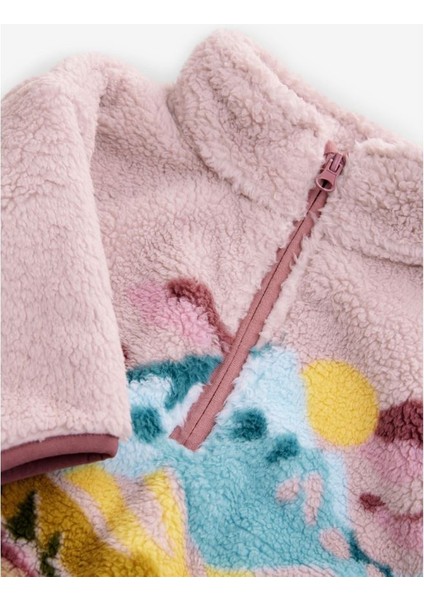 Next Pembe Polar Fermuarlı Sweat indirimleri