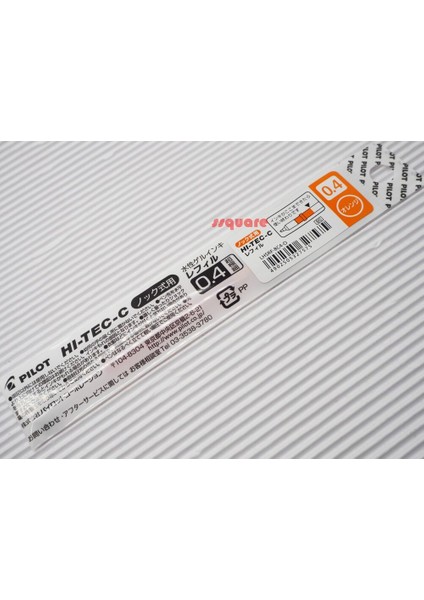 Pilot Hi-Tec-C Slim Knock Rollerball Jel Mürekkepli Kalem Için 5 Yedek Uç, Kırmızı (Yurt Dışından) modelleri