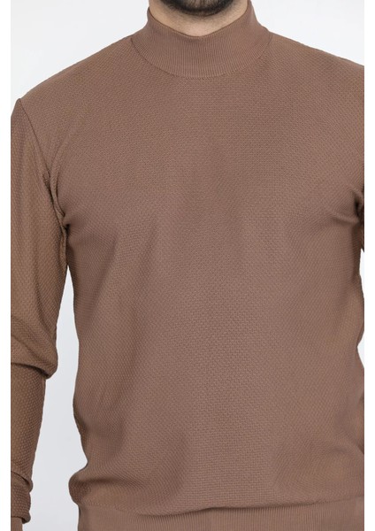 Yarım Balıkçı Yaka Erkek Triko Kazak P-00013853