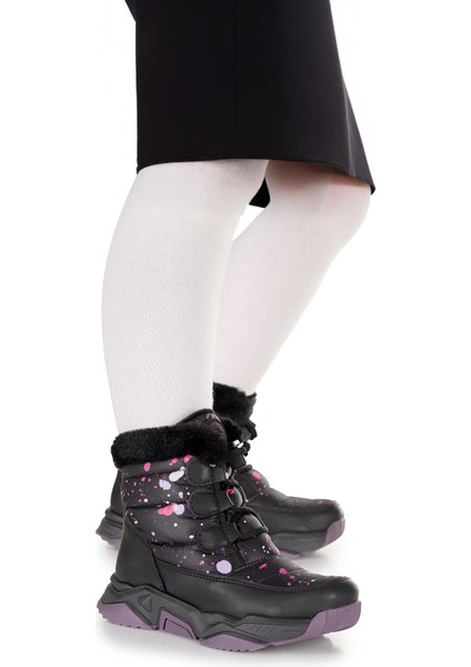 Bambu Bağcıklı Kız Çocuk Kar Botu modelleri