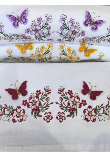 3 Boyutlu Nakışlı El Havlusu 50X90