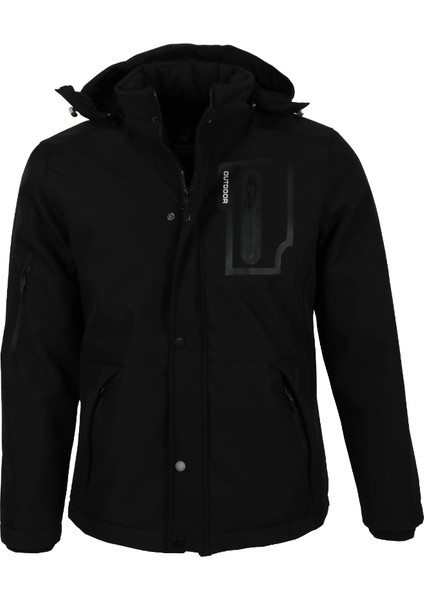 Erkek Su ve Rüzgar Geçirmez Softshell Mont RAR01231 fiyatları