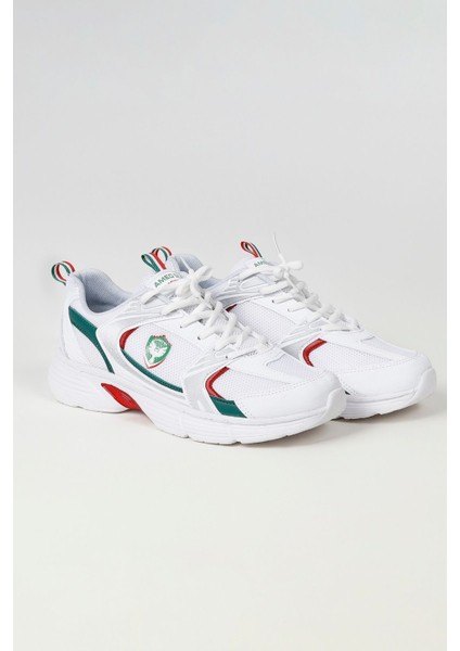 Amed Spor Brain Unisex Ortopedik Günlük Bağcıklı Sneaker Spor Ayakkabı