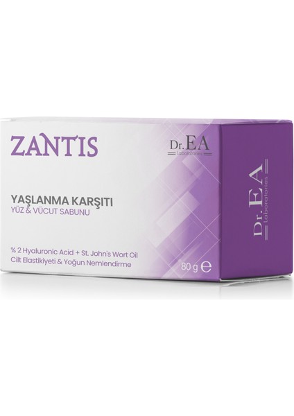 Zantis Anti Aging Face & Body Care 80 gr Sabun