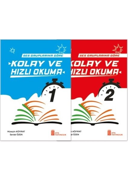 1. Sınıf Ses Gruplarına Göre Kolay Ve Hızlı Okuma (2 Kitap)