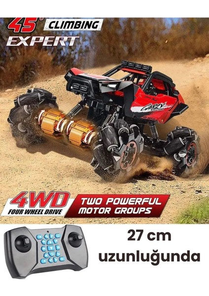 Uzaktan Kumandalı Şarjlı Full Fonksiyon Off Road Araba Ultra Güçlü Tırmanan Arazi Aracı