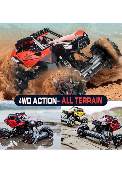 Uzaktan Kumandalı Şarjlı Full Fonksiyon Off Road Araba Ultra Güçlü Tırmanan Arazi Aracı