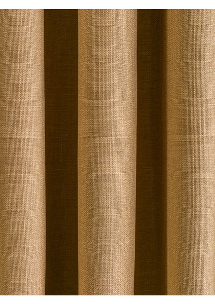 Sık Pileli A.yeşil Rengi Flex Keten Kumaştan Fon Perde 1x3 V18475 Tek Kanat fırsatları