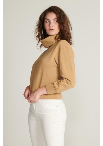 Balıkçı Yaka Sweatshirt modelleri