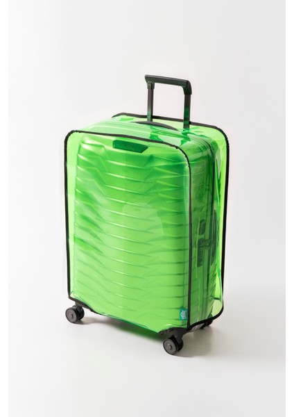 Şeffaf Valiz ve Bavul Kılıfı * Neon Renk Pvc *