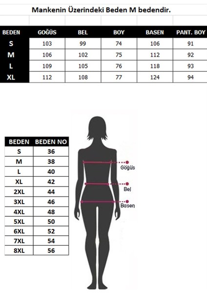 Kadın %100 Pamuk 3'lü Sabahlık Pijama Takım 16103 fırsatları