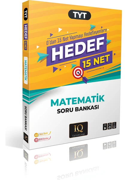 IQ Yayınları TYT Matematik Hedef 15 Soru Bankası