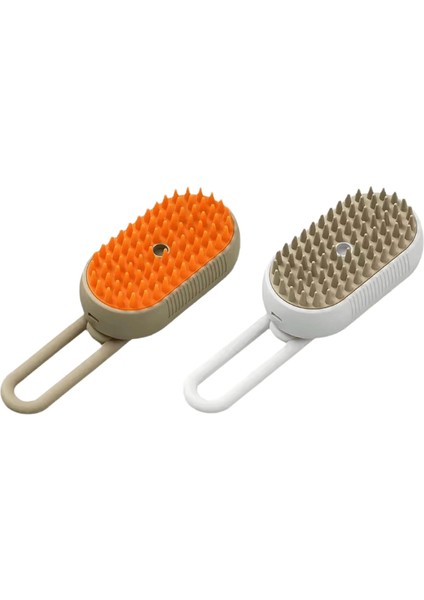 Şarj Edilebilir Buharlı Kedi Bakım Fırçası 3'ü 1 Arada Elektrikli Sprey Kedi Saç Fırçaları Masaj Için Pet Bakım Tarak Tüy Alma Tarakları (Yurt Dışından)