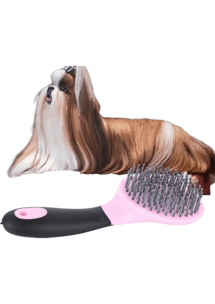 Yeni Tip At Kılı Tarağı Çok Amaçlı Temizleme Masajı Kediler Köpekler Uzun Tüylü Evcil Hayvanlar Için Rahat At Bakım Fırçası (Yurt Dışından)