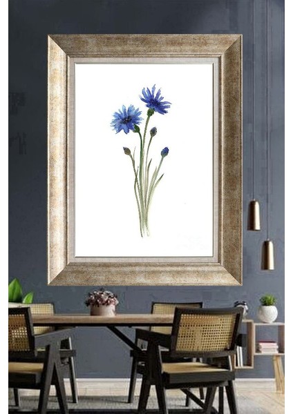 Gümüş Çerçeveli Paspartulu Tablo DS1308