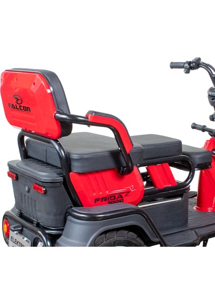 Frida 7000 Elektrikli 3 Tekerli Moped