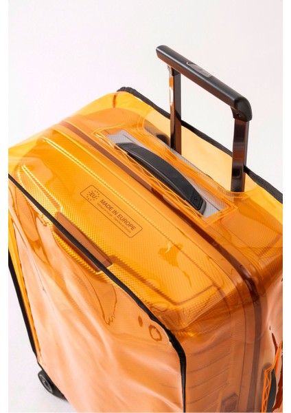 Şeffaf Valiz ve Bavul Kılıfı * Neon TURUNCU Renk Pvc * modelleri