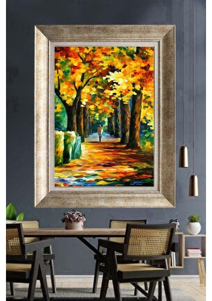 Gümüş Çerçeveli Paspartulu Tablo DS1287