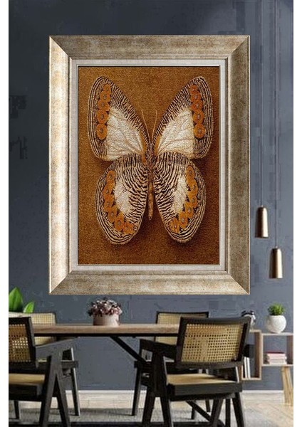 Gümüş Çerçeveli Paspartulu Tablo DS2412