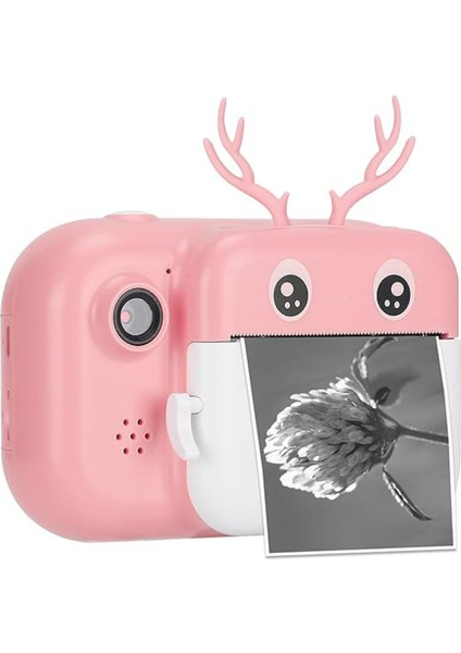 Cmr 34 Çocuklar Için Anında Baskı Yapan Kamera, 1080P Çift Lens Renkli Ekran, Çocuklar Için fiyatları