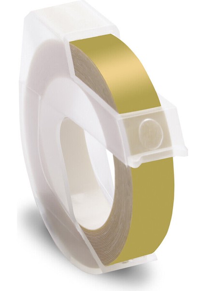 Altın A520110 Stili 1 Parça Dymo 3D Kabartma Etiket Şeridi Xpress Etiket Makinesi Plastik Uyumlu (Yurt Dışından)