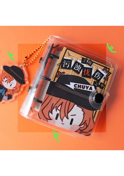 A Anime Bungou Stray Dogs Dazai Osamu Cos Mini Günlük Defteri Not Defteri Hediye (Yurt Dışından)