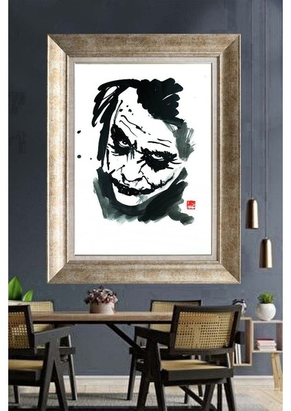 Gümüş Çerçeveli Paspartulu Tablo DS1146