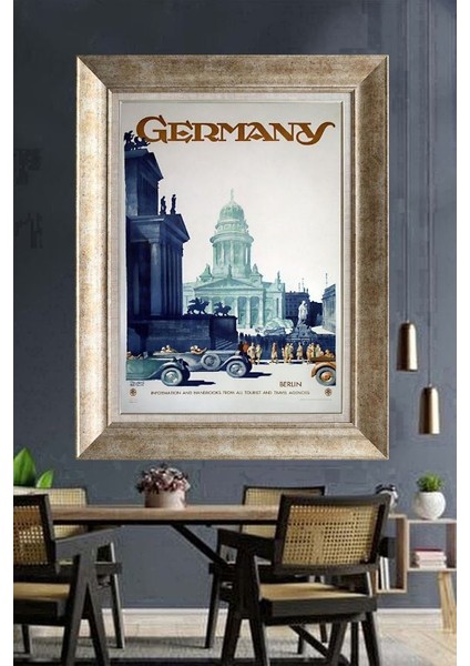 Gümüş Çerçeveli Paspartulu Tablo DS91