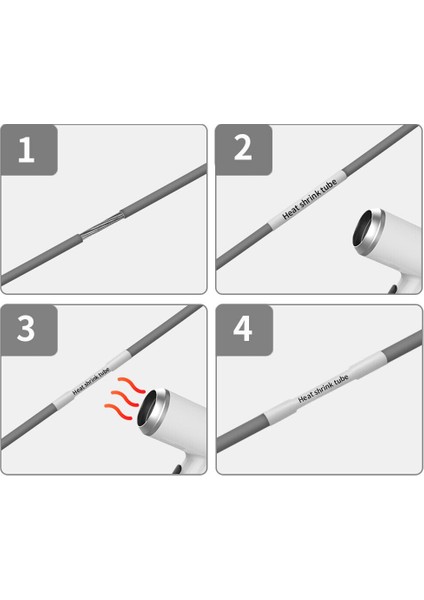 Sarı 19MM Stilinde Siyah 2pk Dymo Rhino Beyaz Sarı mm Isıyla Daralan Tüp (Yurt Dışından) fırsatları