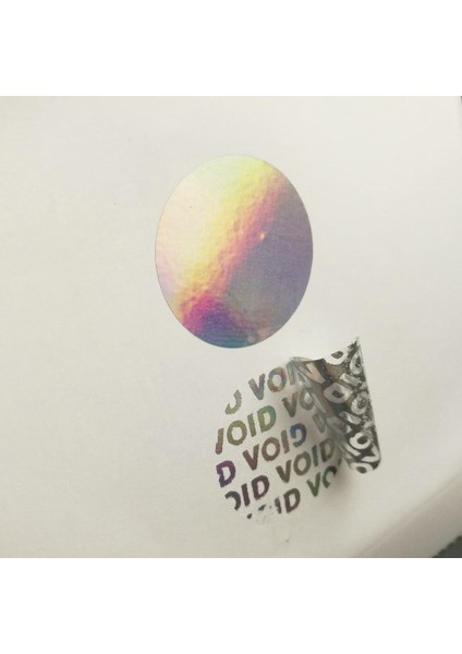 1000 Adet Hologram Güvenlik Mührü Mühürlü Garanti Void Etiket Sticker 1 Yuvarlak (Yurt Dışından)