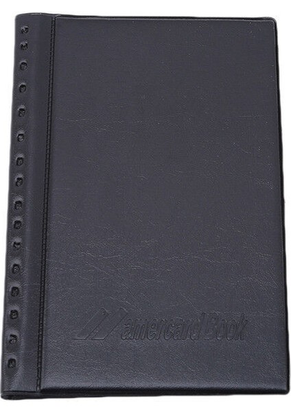 Kart Kılıfı 120 Iş Kartı Tutucu Kitap Cüzdan Kapak Torba Dosya Şan (Yurt Dışından)