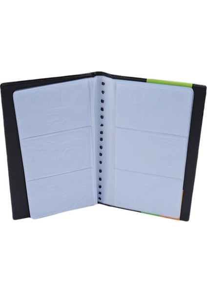 Kart Kılıfı 120 Iş Kartı Tutucu Kitap Cüzdan Kapak Torba Dosya Şan (Yurt Dışından)
