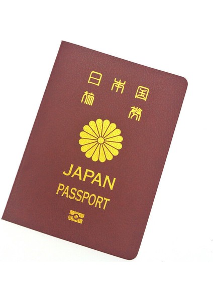Japonya Kuzey Kore Pasaport Defteri Taklit Seyahat Günlüğü Dergi Öğrenci Hediye (Yurt Dışından)