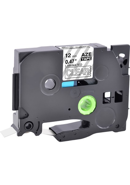 Brother TZ135 TZ-135 P-Touch Ptsc Için Beyaz Üzeri Saydam Etiket Şeridi 5 Paket (Yurt Dışından) modelleri