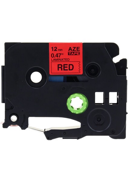 AZE-431 Kırmızı Üzerine Siyah 12MM TZ231 TZE231 Uyumlu Brother P-Touch Etiket Bantı PT-D210 Pt 1280 (Yurt Dışından)