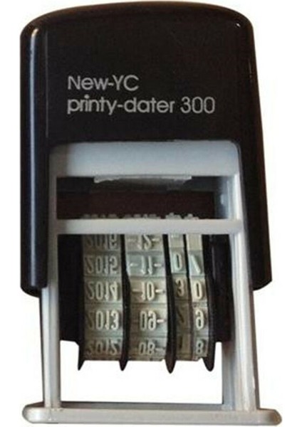 1 Adet Mini Kendinden Mürekkepli Tarihli Kauçuk Damga Işletme Kırtasiye Plastik (Yurt Dışından)