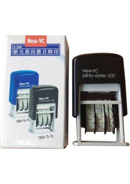 1 Adet Mini Kendinden Mürekkepli Tarihli Kauçuk Damga Işletme Kırtasiye Plastik (Yurt Dışından) fiyatları