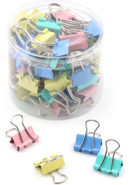 Renkli Metal Dosya Tutucu Kağıt Klipsi Ofis Malzemeleri (Yurt Dışından)