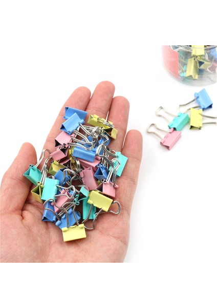 Renkli Metal Dosya Tutucu Kağıt Klipsi Ofis Malzemeleri (Yurt Dışından) fiyatları