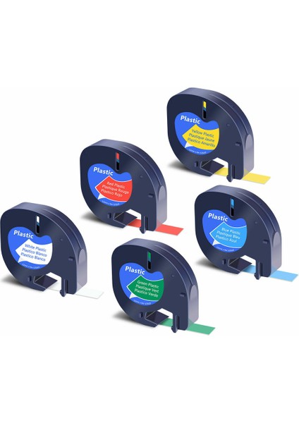 6 Renk Karışımı Stili 6 Pc Dymo Letraag L Uyumlu Etiket Aparatı - Ape Uyumlu (Yurt Dışından) modelleri