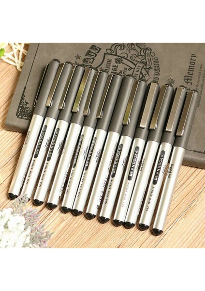 Siyah Imzalama Rulosu Tükenmez Kalem Jel Sıvı Mürekkep Kırtasiye (Yurt Dışından)