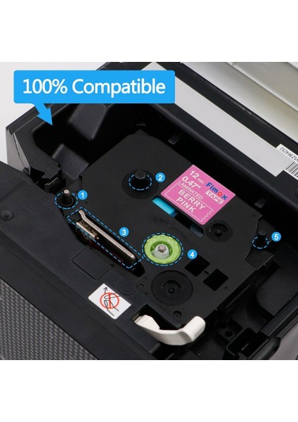 3pk TZE-MQG35 Tzemqkgoldgree<wbr>n Ptouch Brother Etiket Makinesi Bant Uygun - (Yurt Dışından) fiyatları