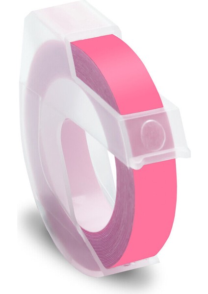 Pembe A520105 Stili 1 Parça Dymo 3D Kabartma Etiket Şeridi Xpress Etiket Makinesi Plastik Uyumlu (Yurt Dışından)