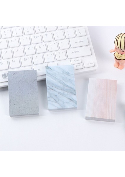 3# Yaratıcı Dikdörtgen Taşlı Yapışkan Notlar Memo Pad Planlayıcı Çıkartmalar Kırtasiye (Yurt Dışından) modelleri