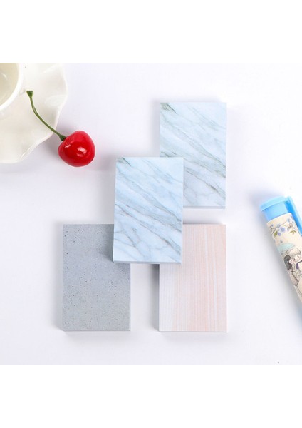 3# Yaratıcı Dikdörtgen Taşlı Yapışkan Notlar Memo Pad Planlayıcı Çıkartmalar Kırtasiye (Yurt Dışından) fırsatları