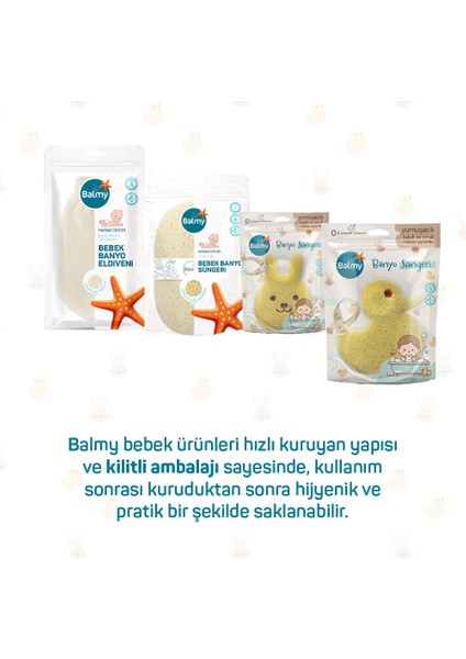 Bebek Banyo Süngeri-Ördek