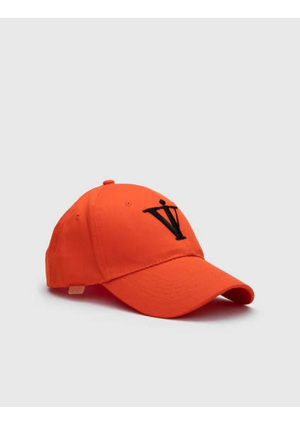 Gorden Unisex Şapka Turuncu Gabardin