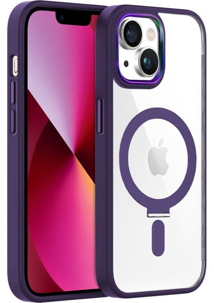 Apple iPhone 13 Bumpermag Kılıf Purple