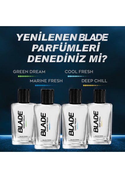 Cool Fresh Edt Erkek Parfüm 70 ml & Deodorant 3X150 ml